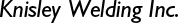 Knisley Welding Text Logo
