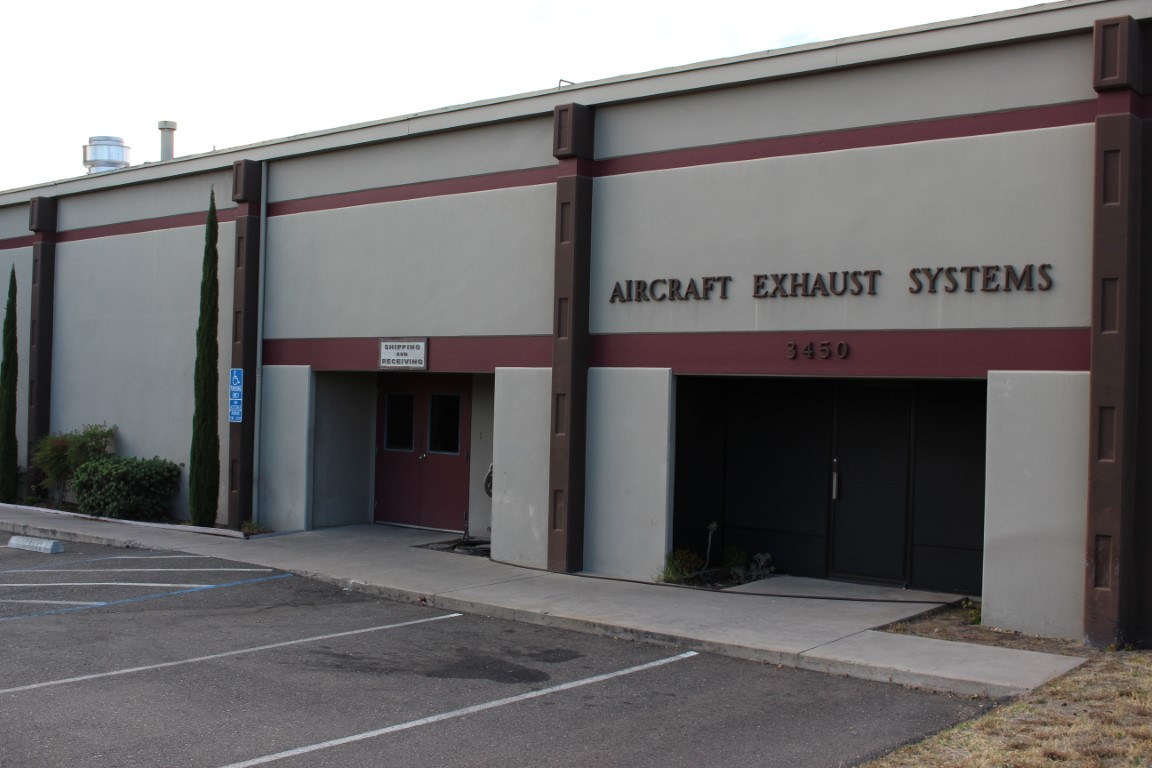 At Knisley Aircraft Exhaust System Store Front